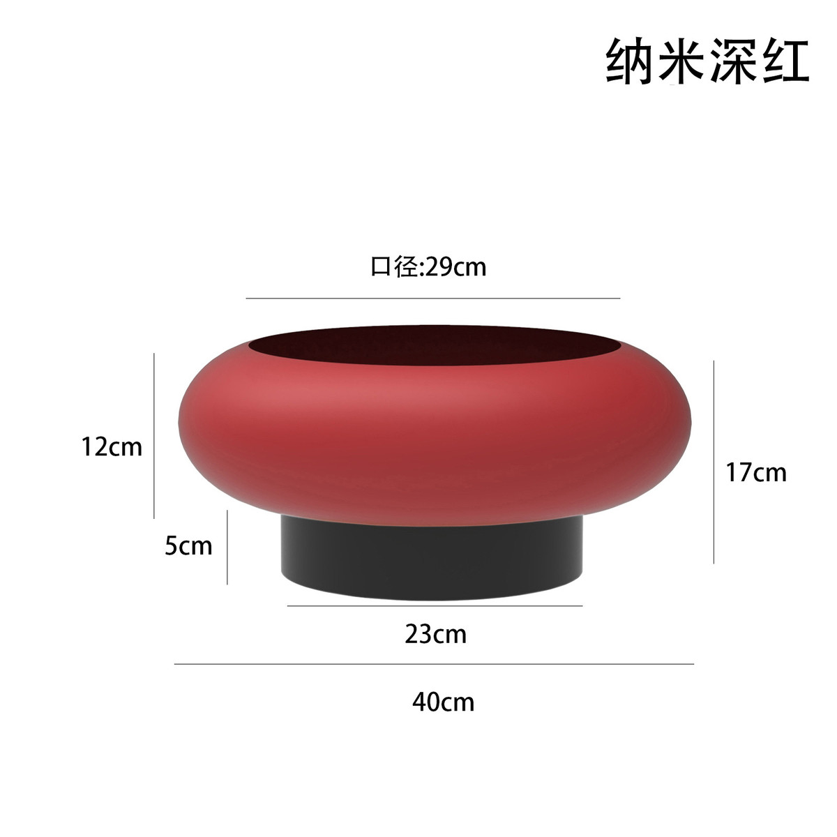 轻奢金色花盆乔迁福桶铁艺年宵盆栽花盆器蝴蝶兰冬青聚宝盆批发