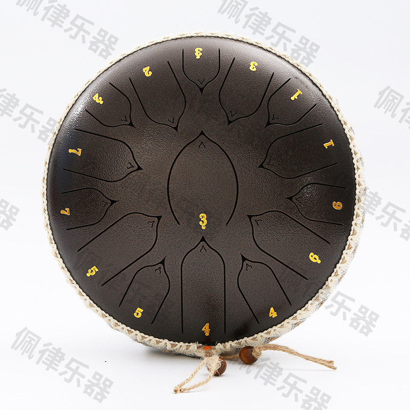 13寸15音禅鼓手空灵修敲色空鼓忘忧鼓初学手碟鼓儿童启蒙乐器批发