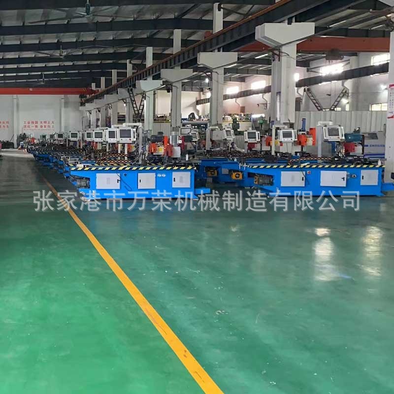 现货全自动切割机无毛刺圆管横向双向切割钢管垂直全自动切管机