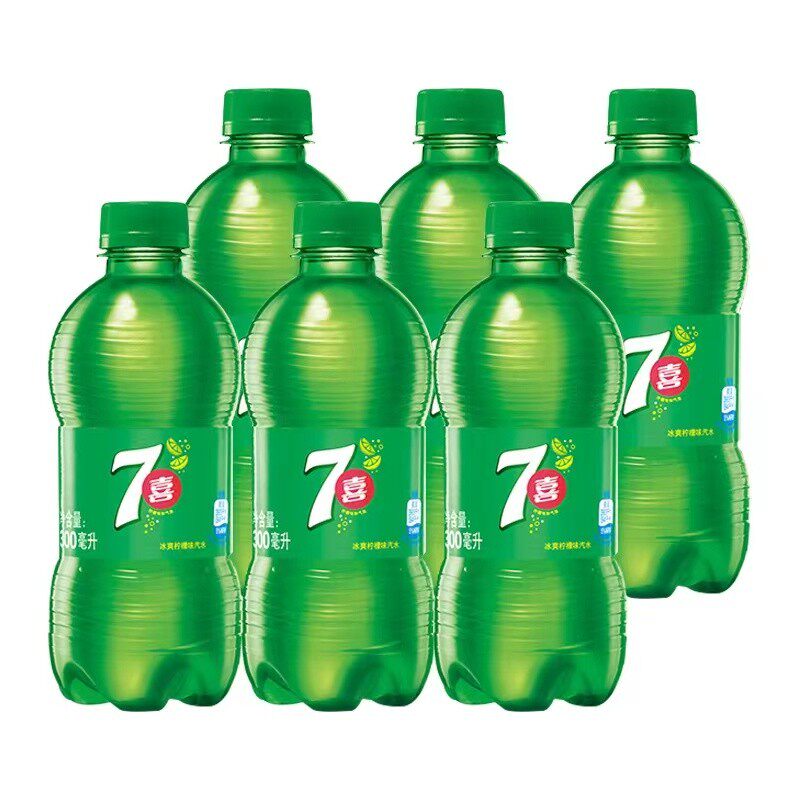 速发百事可乐300mL*6瓶 七喜美年达无糖百事小瓶装饮料小可乐饮品