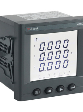 安科瑞AMC96L-AI3/MC带RS485通讯1路4-20mA输出三相电流表