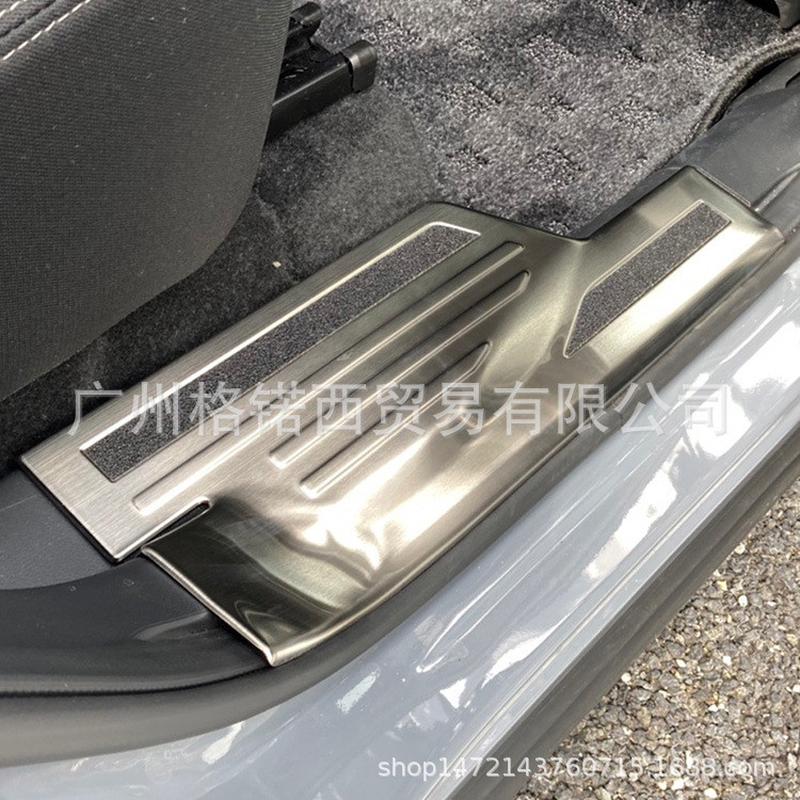 22专用x-trailt33改装款迎宾踏板上x-trail奇骏门槛条踏板装饰