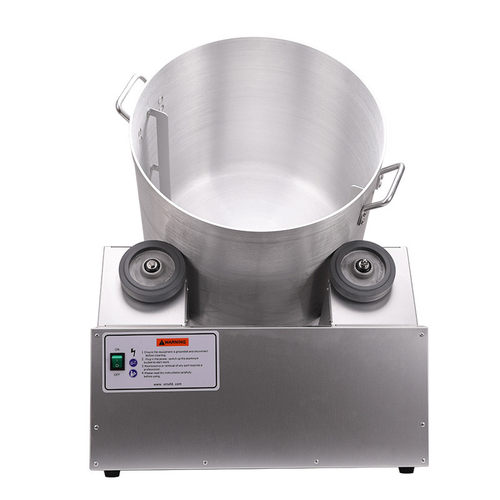 不锈钢半自动滚筒搅拌食品裹糖机美式球型形机专用裹粉爆米花