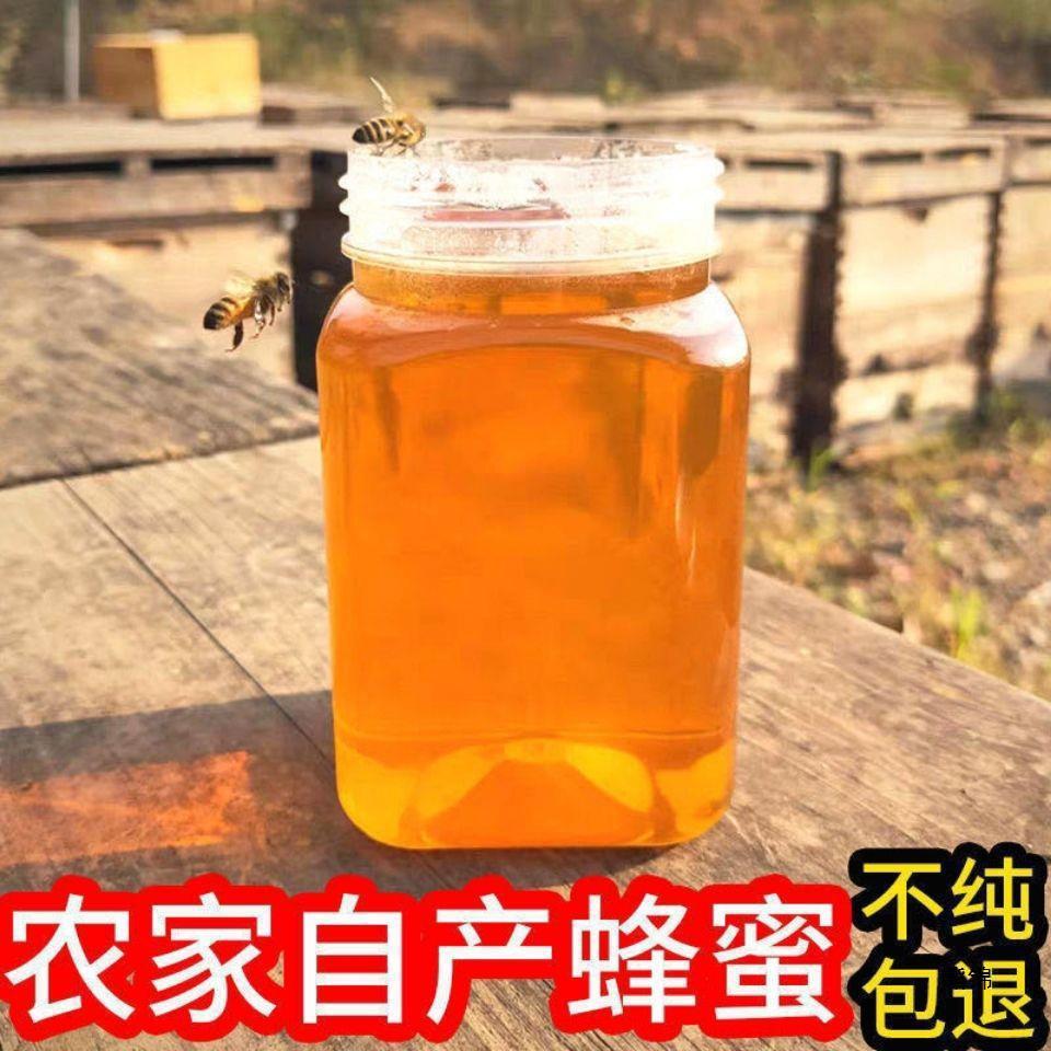 新日期包邮【保真蜂蜜土蜂蜂蜜天然纯野生深山百花蜜洋槐自然成熟