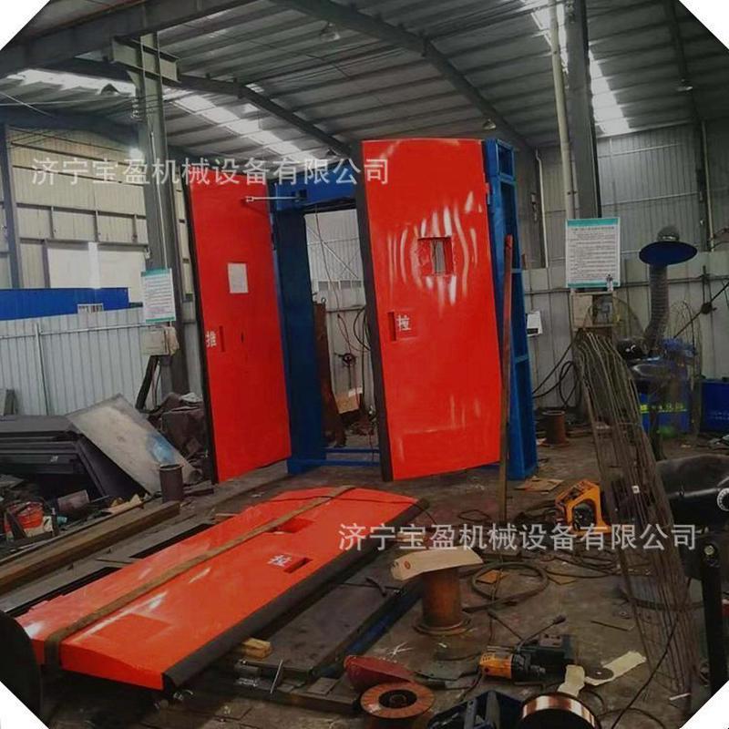 矿用自动减压风门煤矿对开减压型风门弧形设计风门强抗压多尺寸