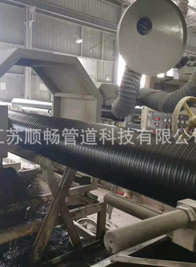 定制hdpe双壁波纹管大口径中空排污管hdpe聚乙烯壁缠绕管dn1500