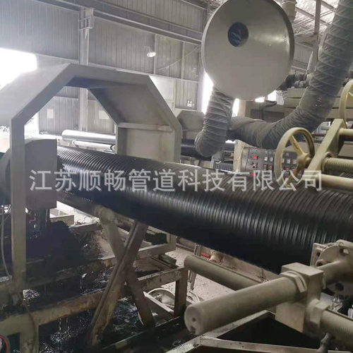 定制hdpe双壁波纹管大口径中空排污管hdpe聚乙烯壁缠绕管dn1500