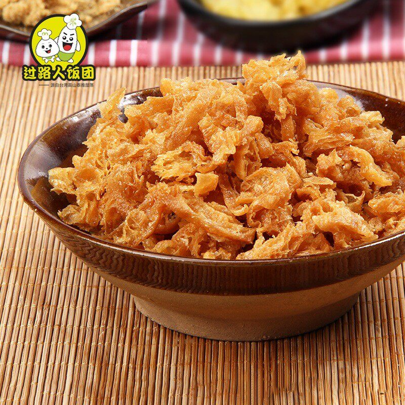 新货过路人油条酥温州糯米饭豆浆紫菜汤台湾饭团脆寿司材料油条碎