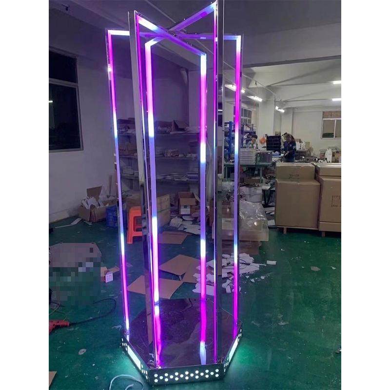 gy点舞棒酒吧气氛道具发光点跳舞gogo点跳台夜店可移动led舞台台