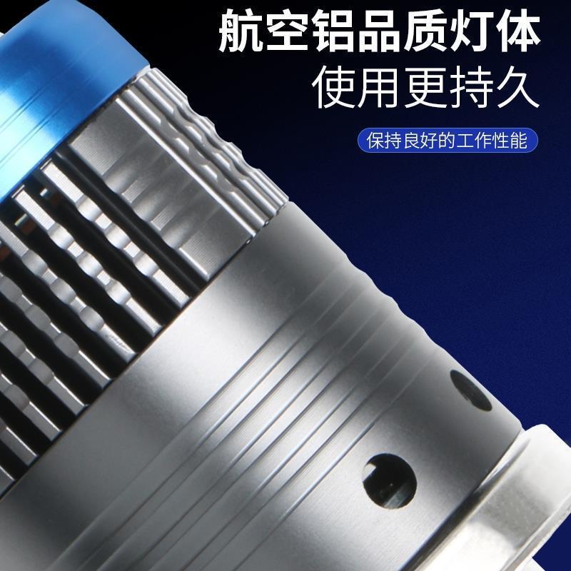 H3N15-17-18款知豆D2D1D3汽车超亮H4远近一体双光自带透镜led大灯