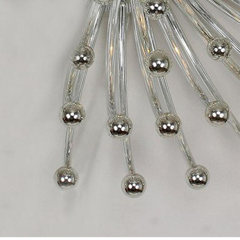 北欧现代灯具客厅灯简约家用主卧室灯创意房间菊花圆形led吸顶灯