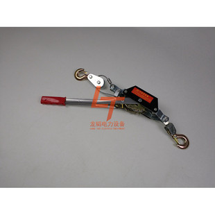 热销1t双钩紧线器棘轮式双钩紧线器轮式手扳式牵引器收钢丝紧绳器
