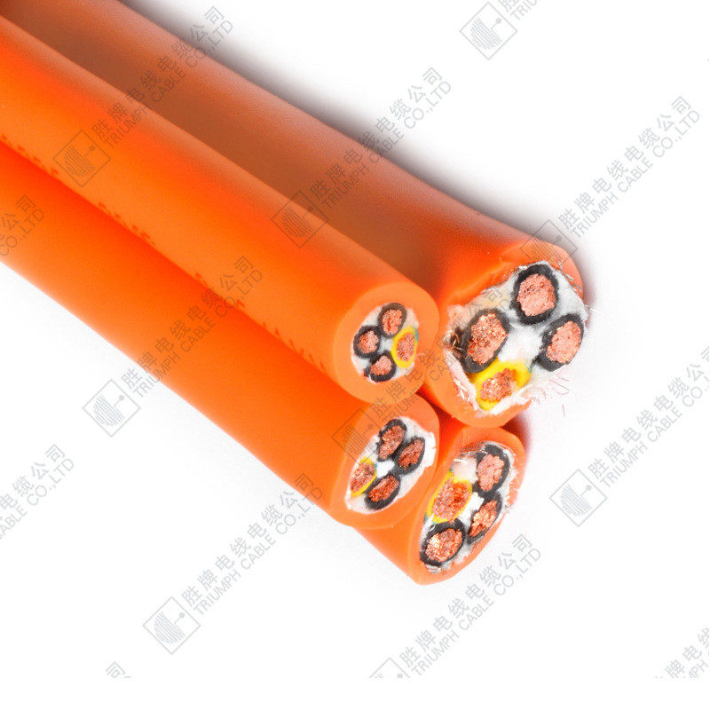 热销胜牌特种电缆抗电缆耐腐800万次耐弯折反复运动拖链拉4*2.5mm