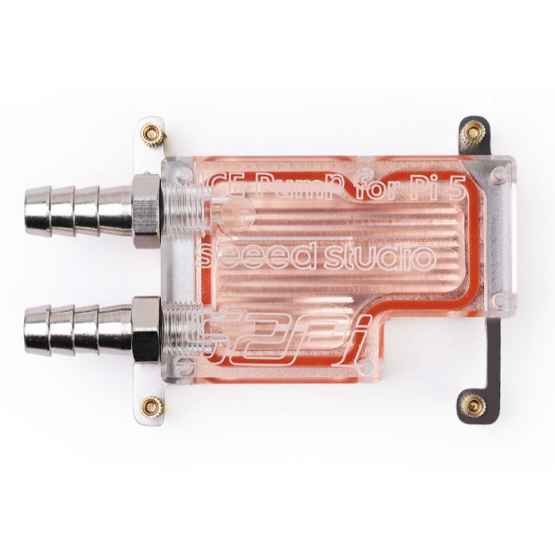 树莓派水冷套装 超薄树莓派5Cpu水冷头 Raspberry Pi 5开发板