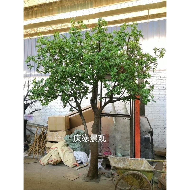醉马仿真木室内假树落地盆栽绿植楼梯底造景转角摆件装饰庭院阳台
