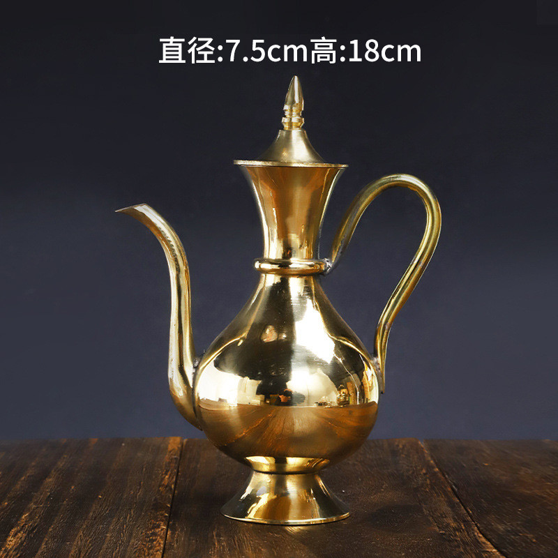 铜酒具供奉用摆件酒杯酒壶铜器工艺品礼品厂家批发