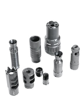 DS24正牙泽宁特DTK-1-2KP974m火帽KP-9金属74U钢铝合金消音器配件