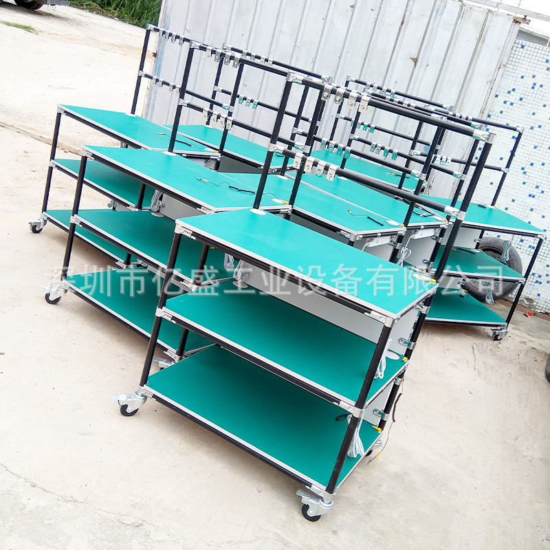 热销铝型材龙岗厂家防静电工作台车间操作台车间工作桌流水线打包