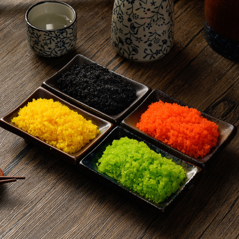 新日期江船长鱼籽寿司鱼子酱日本料理商用食材400g/盒调味多春鱼