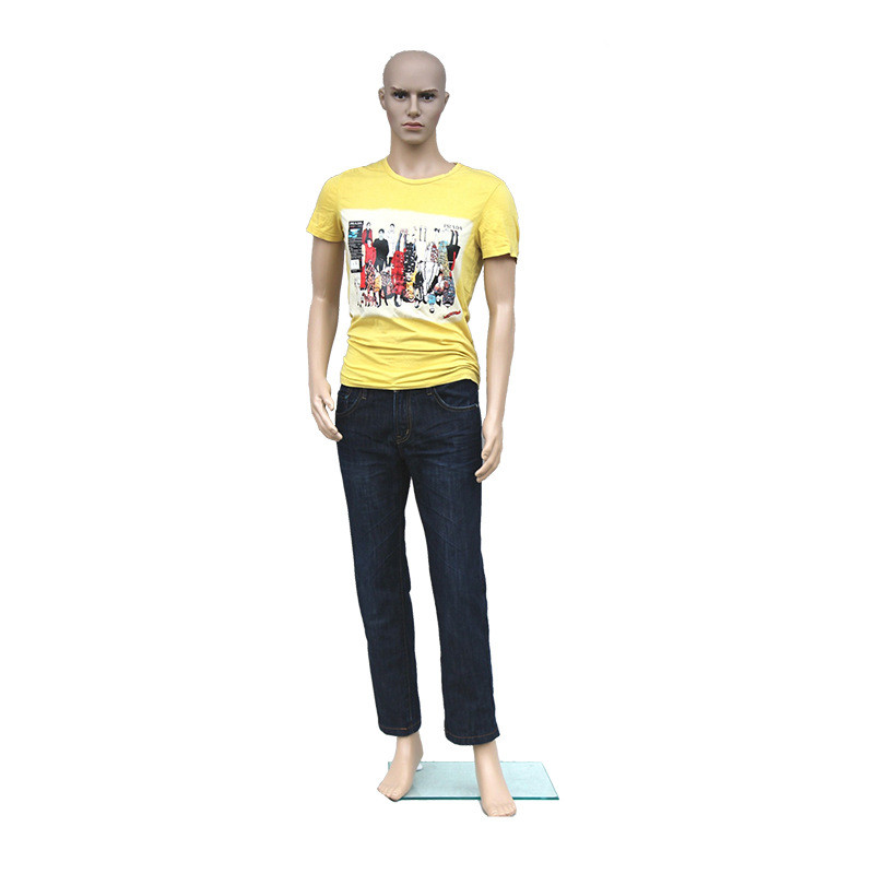 塑料模特服装展示道具肤色男模服装店展示架假人男模特儿厂家直销