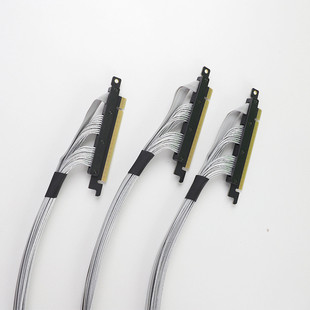 正向90度gpu4.0显卡延长线高速转接线机箱支架服务器延长线