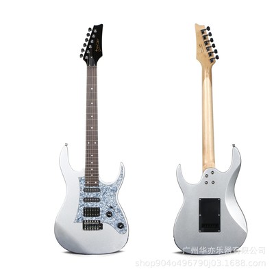工厂依班娜款电吉他24品单单双拾音器电吉他单摇Guitar