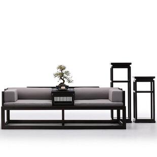 样板房家具 椅实木布艺沙发椅 售楼处接待桌椅谈判复古成