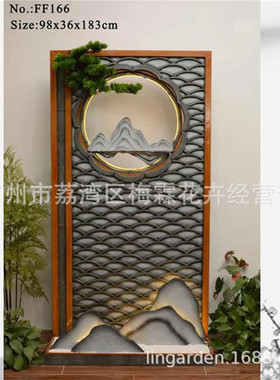 门山水庭院装饰四神兽拴马柱狮子麒麟日式当柱子大门门柱雕像