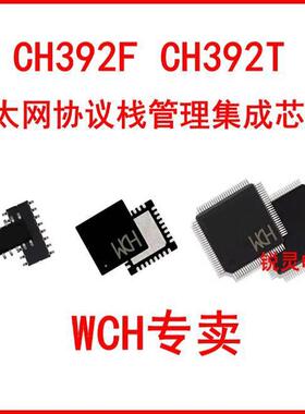 CH392F CH392T 以太网协议栈管理集成芯片 评估板  可直接拍