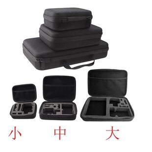 适用Gopro防水收纳包For Hero7/6/5/4大中小号运动相机便携数码盒