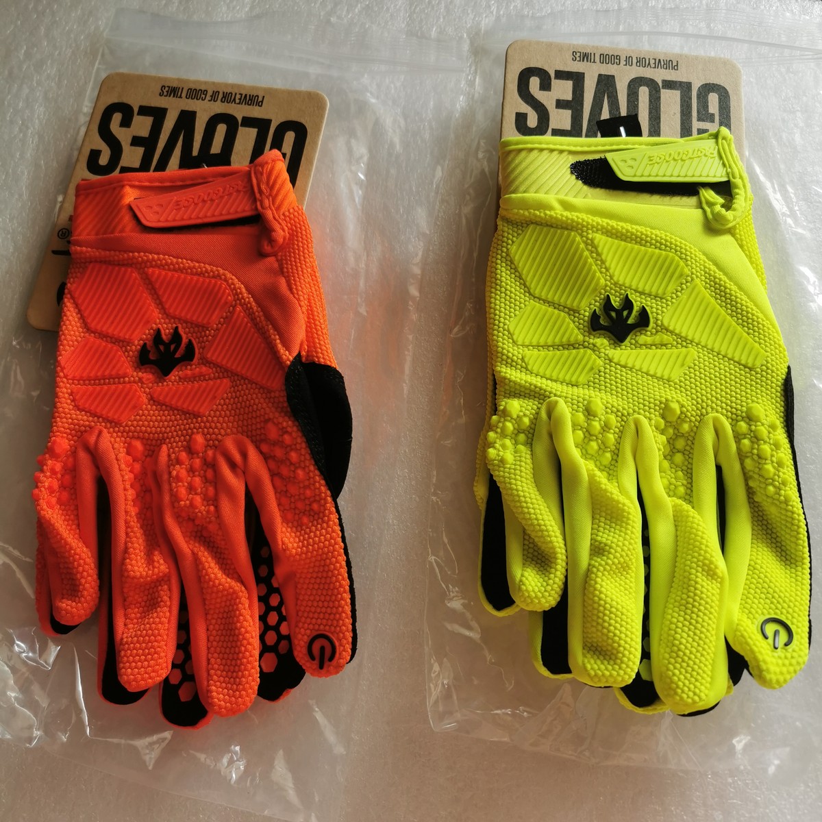 外贸高品质透气防滑耐磨贴片骑行手套越野摩托山地车耐磨骑士手套