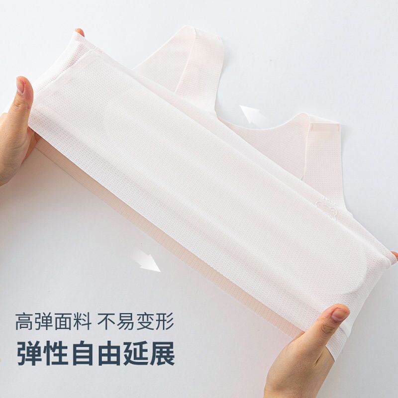 无痕女童内衣学生初中生小背心9-15岁发育期少女儿童文胸夏季薄款