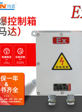 防爆控制箱（马达）粉尘防爆接线箱配电箱风机控制按钮电源检修箱
