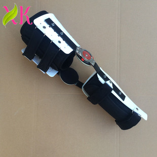 热销透气膝关节固定支具可调节卡盘夏季膝部固定支具