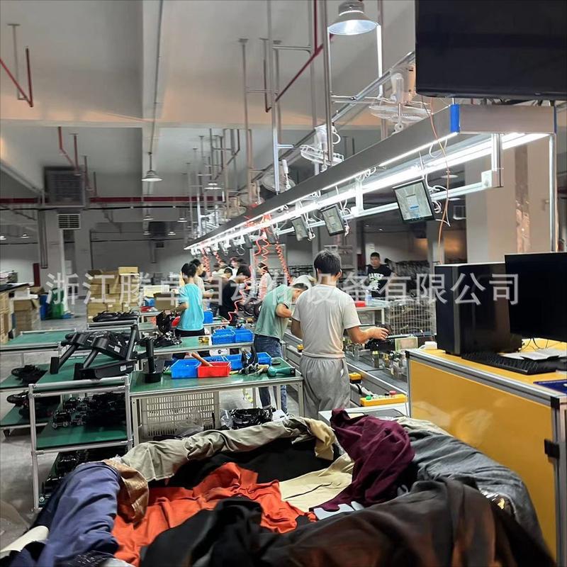制造平衡车环型组装线滑板车上下循环总装线装配倍速链