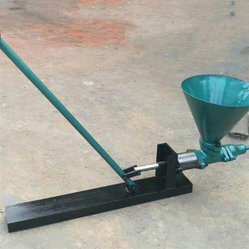 小型手动按压式水泥堵漏注浆机工地混凝土操作机械
