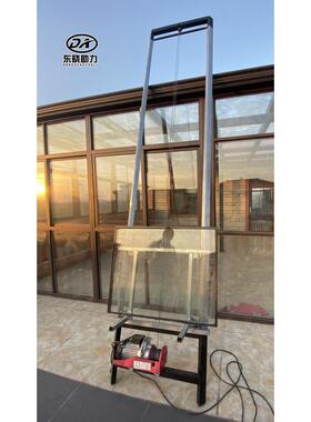 电动吊窗机光伏板升降机建筑玻璃门自动阳光房遥控提升机车载吊机
