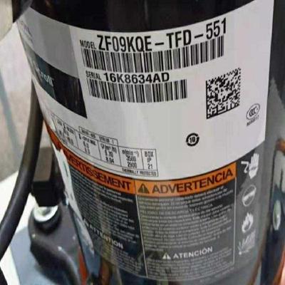 热销艾默生谷轮涡旋式制冷冷冻压缩机 ZF09KQE ZF11K4E ZF13 ZF15