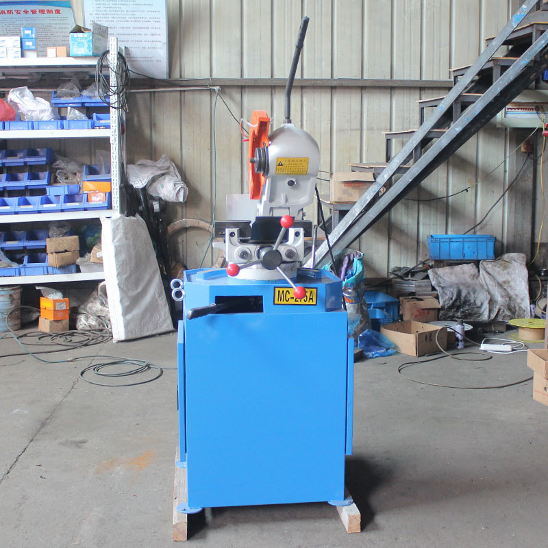 275a手动切管机厂家液压无毛刺金属圆锯机 供应切割机小型切管机