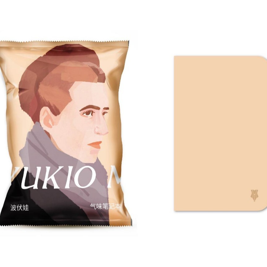 联邦走马人物味气气笔记本薯片包装创意口袋本文艺香味手账本送礼