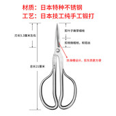 nn0i不锈钢多功能叶芽剪铝线剪工具剪小枝叶剪修枝剪盆景造型插花