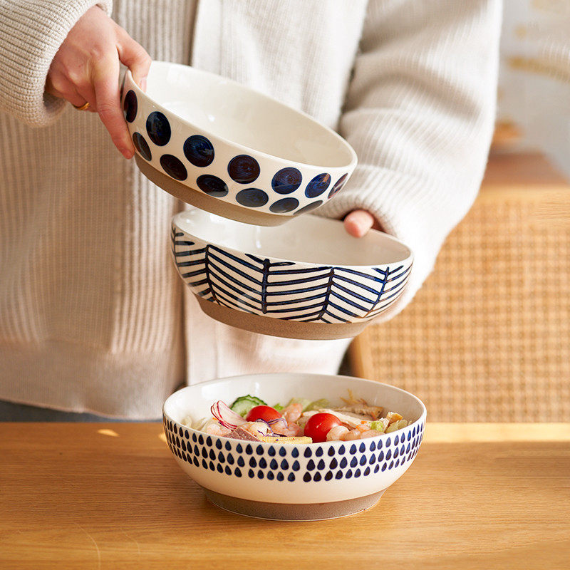 肆月大容量面碗用2024新款泡面神器大号汤碗网红吃面陶瓷碗单个,餐饮具,碗,淘宝优惠券,粉丝福利购,淘宝优惠卷