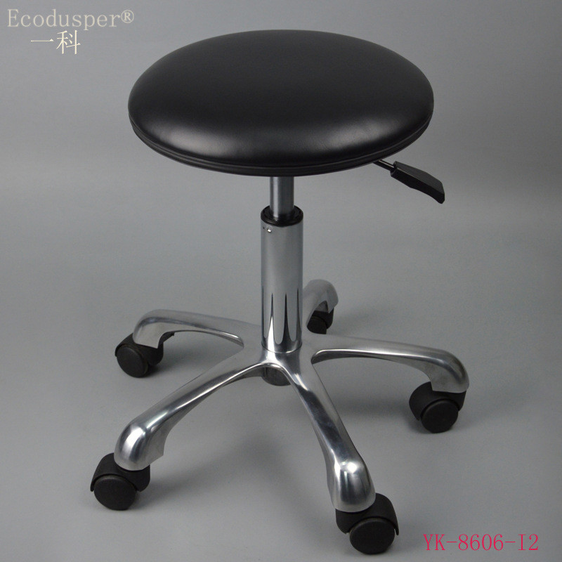 防静电皮革升降圆凳/工业用无尘室防静电凳子椅子/防静电实验室椅
