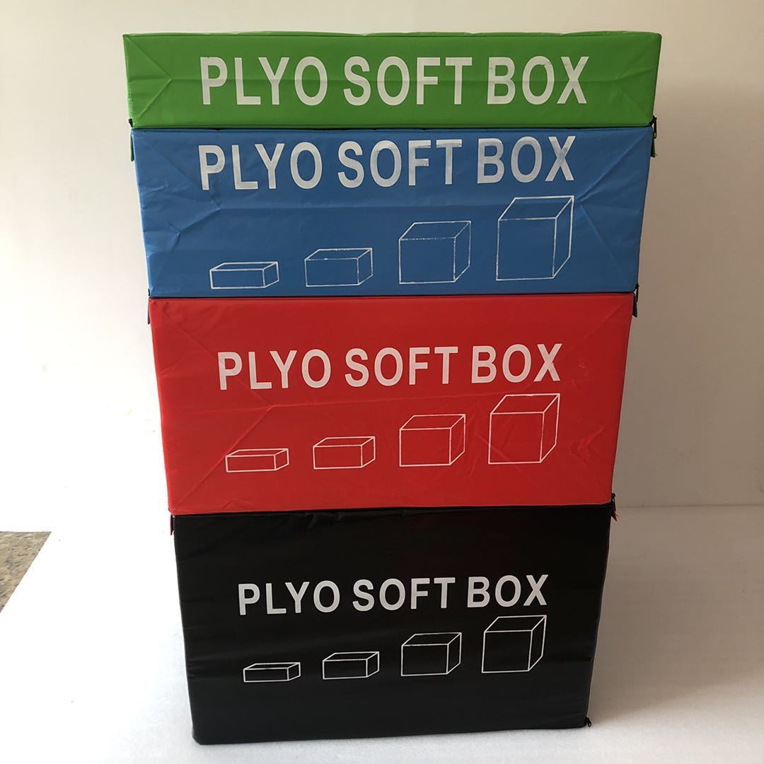 热销渐进式跳箱软体组合训练成人儿童爆发弹跳力四级跆拳道四合箱