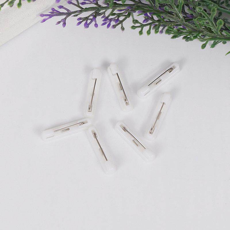 (5千/包)2.2白色黑色别针别针双色板别针胸卡塑料中号别针