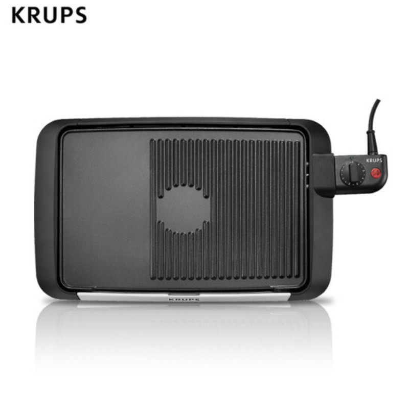 克鲁伯（KRUPS）电烧烤炉家用烤肉锅机料理锅烤串烧烤机CB672D80