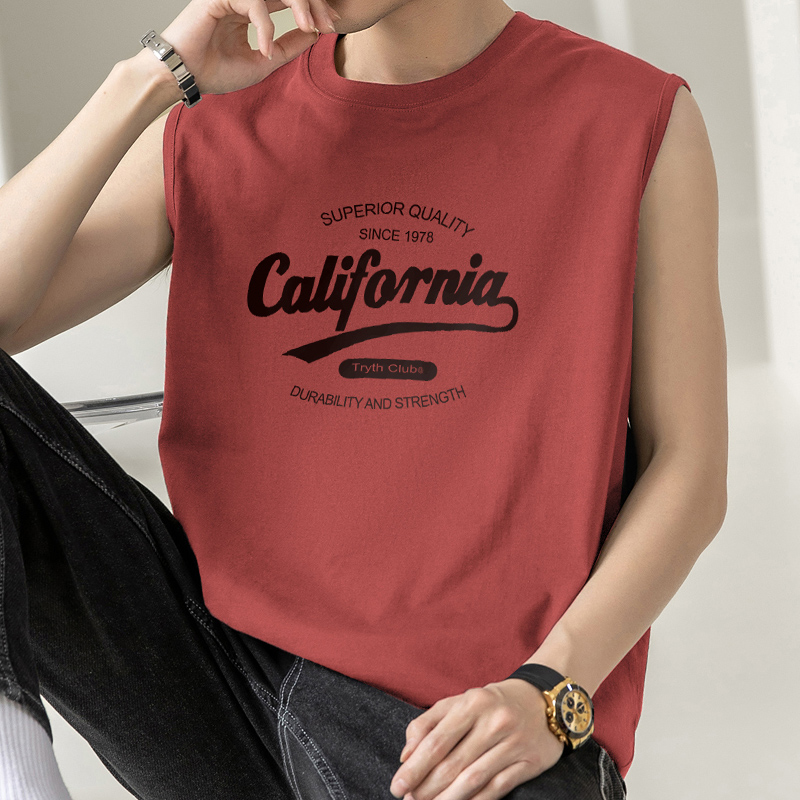 100%纯棉背心透气吸汗不易起球