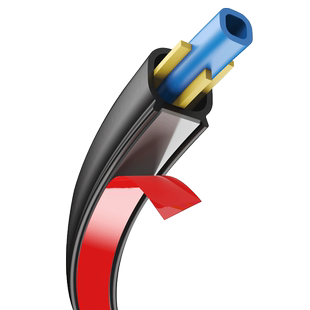 货车中大型汽车密封条双层隔音加厚通用车门降噪门缝胶条改装配件