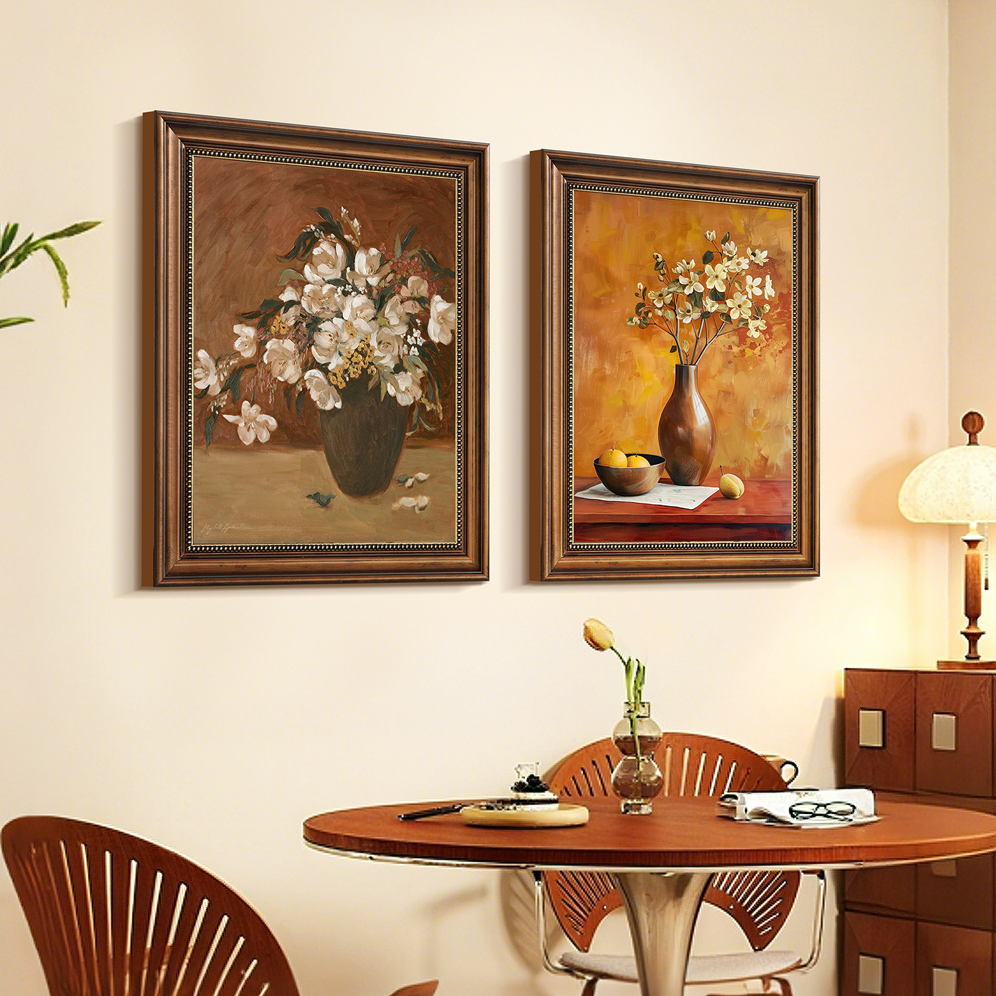 盛迪客厅玄关法式挂画中古