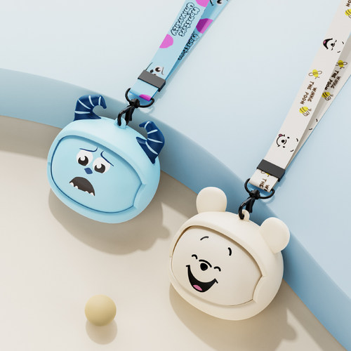 乐拍迪士尼滑动变脸无线蓝牙耳机